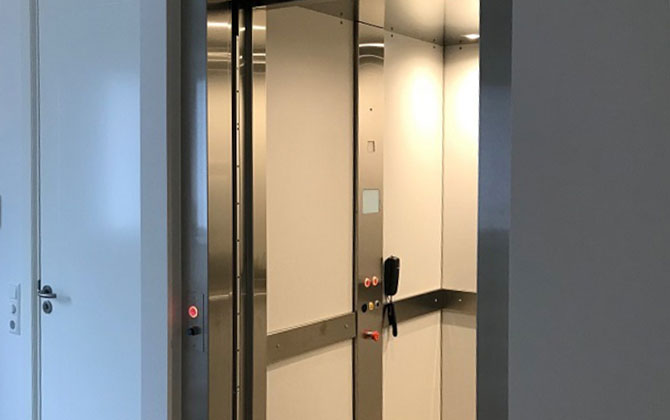 Applications: Lift equipment - Homelift resembles "normal" elevator
